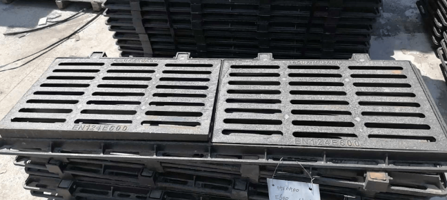 长安球墨铸铁连体双篦展示