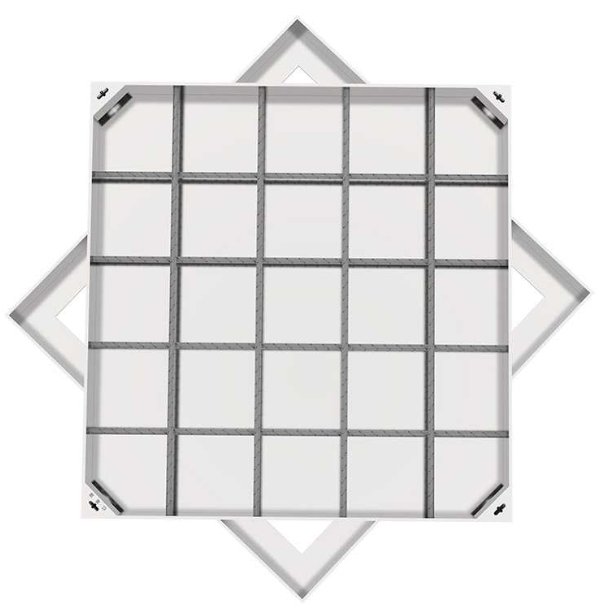 长安不锈钢方井展示